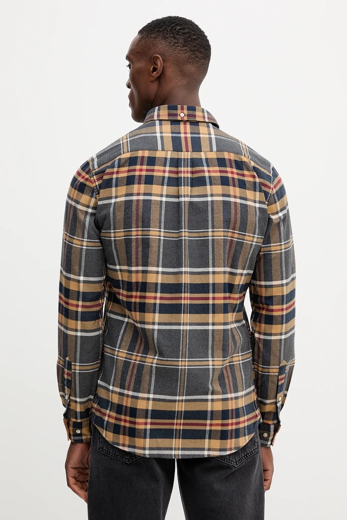 Abbigliamento Barbour camicia in cotone MSH5037 beige
