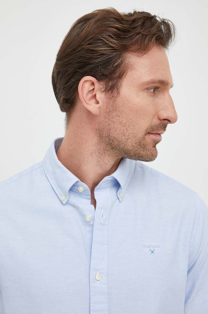Barbour cămașă pentru bărbați din bumbac OXTOWN MSH5301