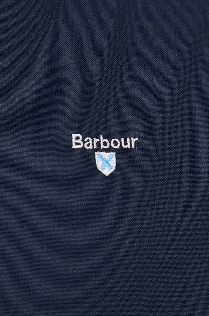 Barbour košile pánská bavlněná OXTOWN MSH5301 námořnická modř AA00