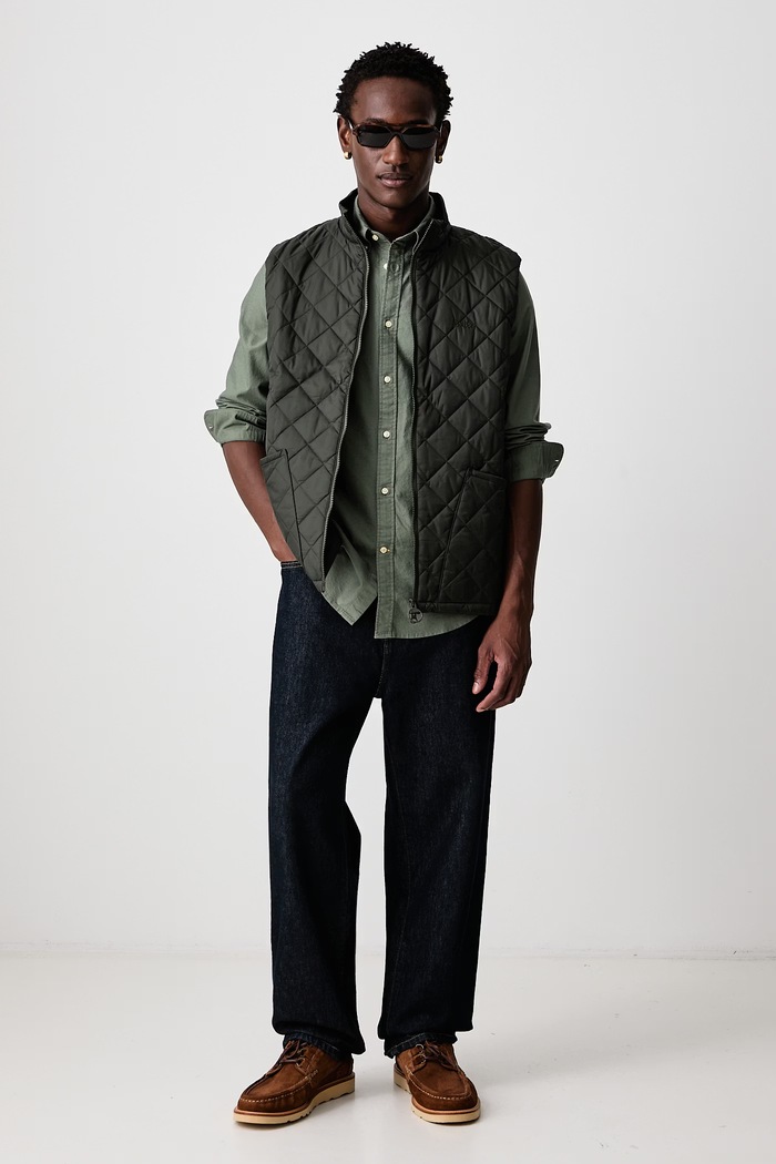 Barbour OXTOWN рубашка из хлопка для мужчин MSH5301 зелёный AA00