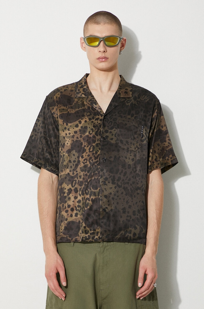 STAMPD shirt all-over print green SLA.M3242BD.DCL