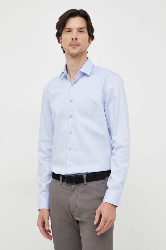 Košile Calvin Klein slim modrá K10K108426