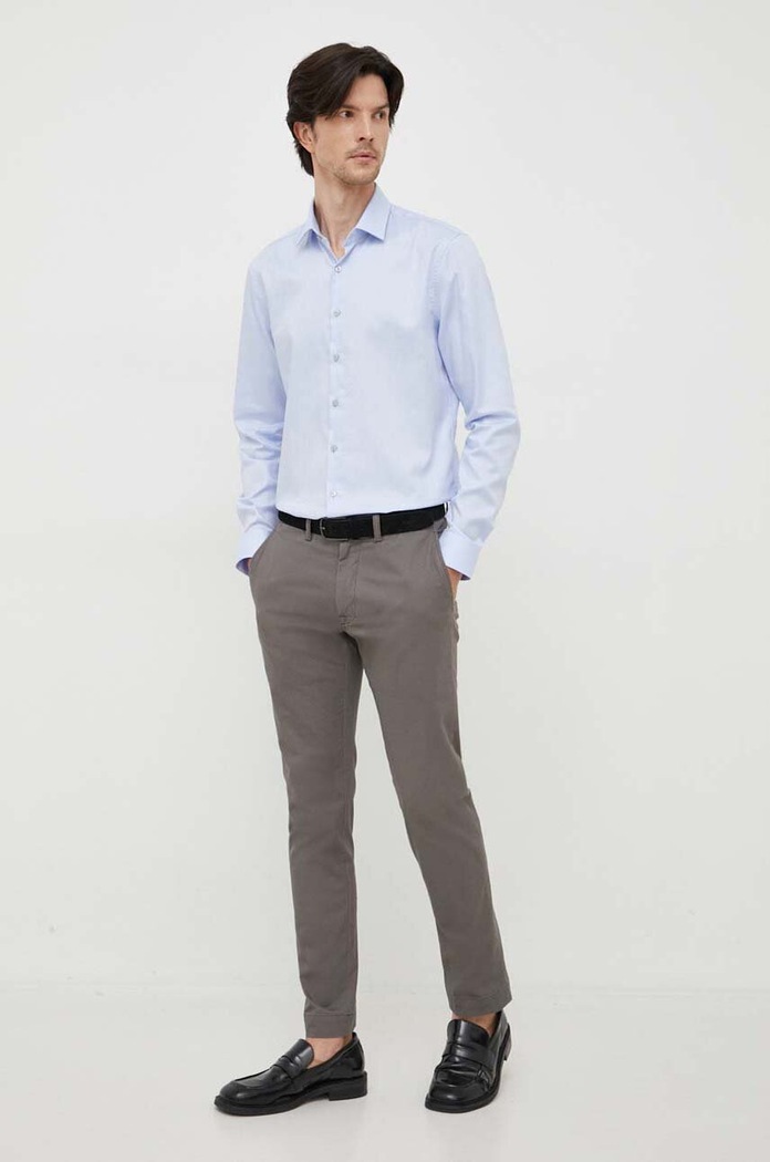 Košile Calvin Klein K10K108426 modrá AA00