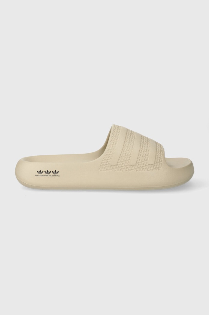 Natikači adidas Originals Adilette Ayoon Sintetični bež GX7064