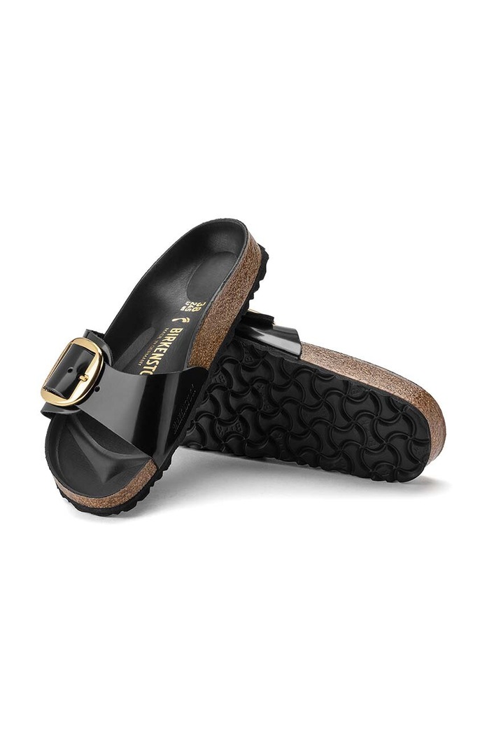 Birkenstock ciabatte slide in pelle Madrid 1022541