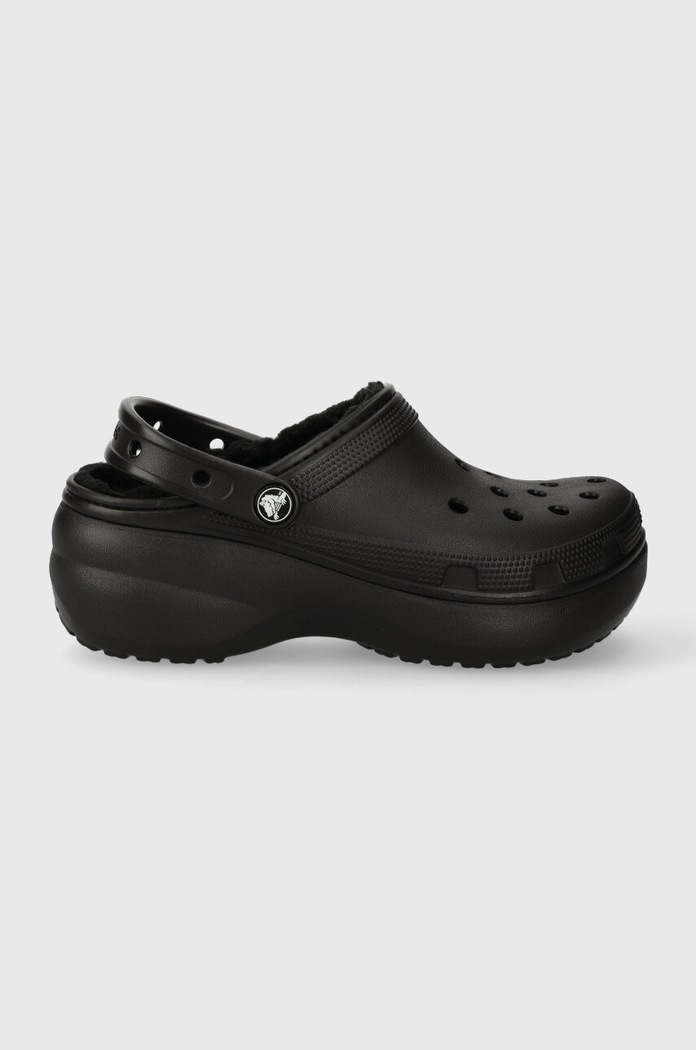 Šľapky Crocs Classic Platform Lined Clog 207938.001 čierna AW23