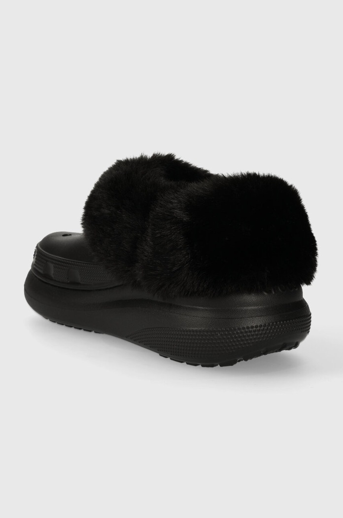 Boty Pantofle Crocs Furever Crush 208446.001 černá