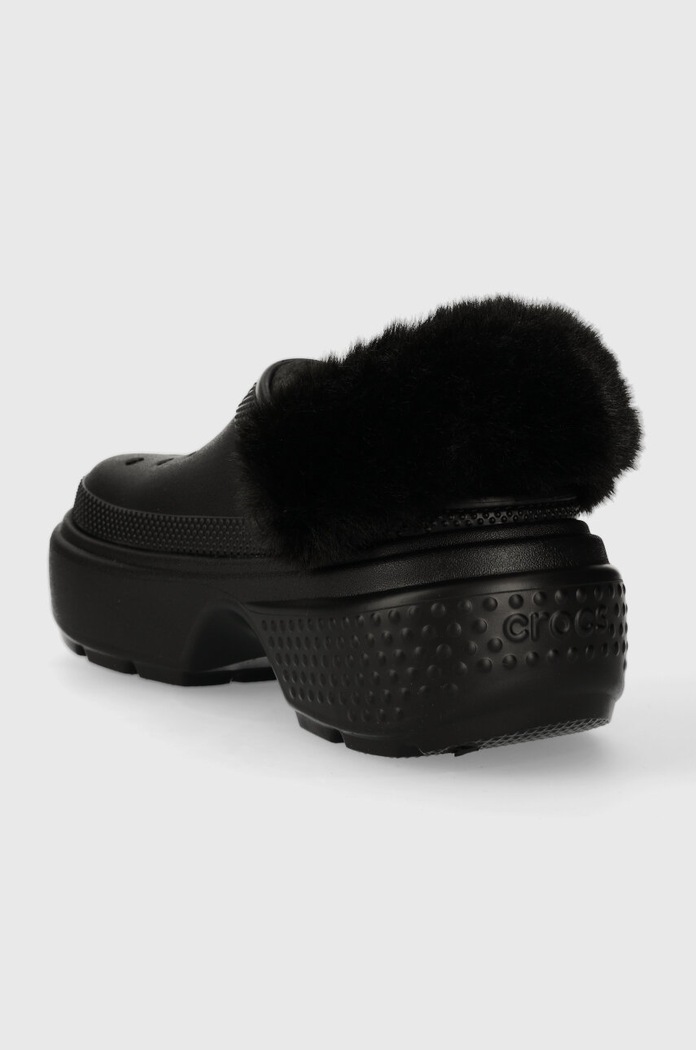 Obuv Šľapky Crocs Stomp Lined Clog 208546.001 čierna