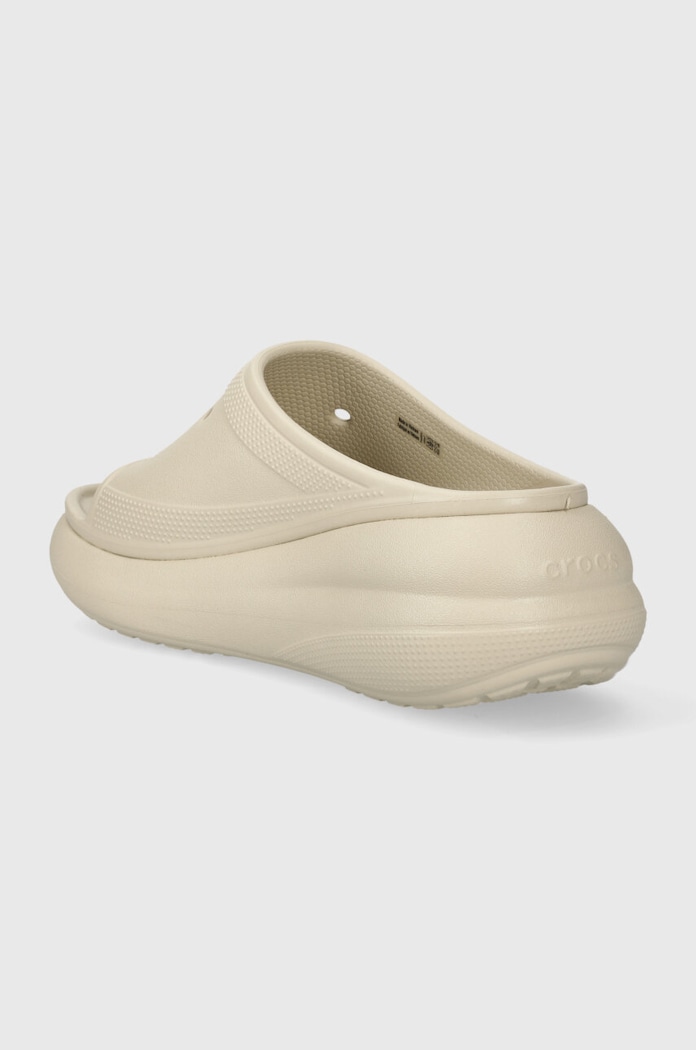 Boty Pantofle Crocs Classic Crush Slide 208731.2Y2 béžová
