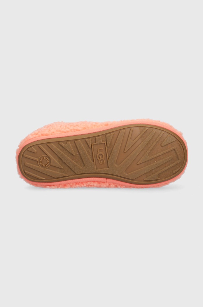 Детски пантофи UGG K PLUSHY SLIPPER 1143792K оранжев