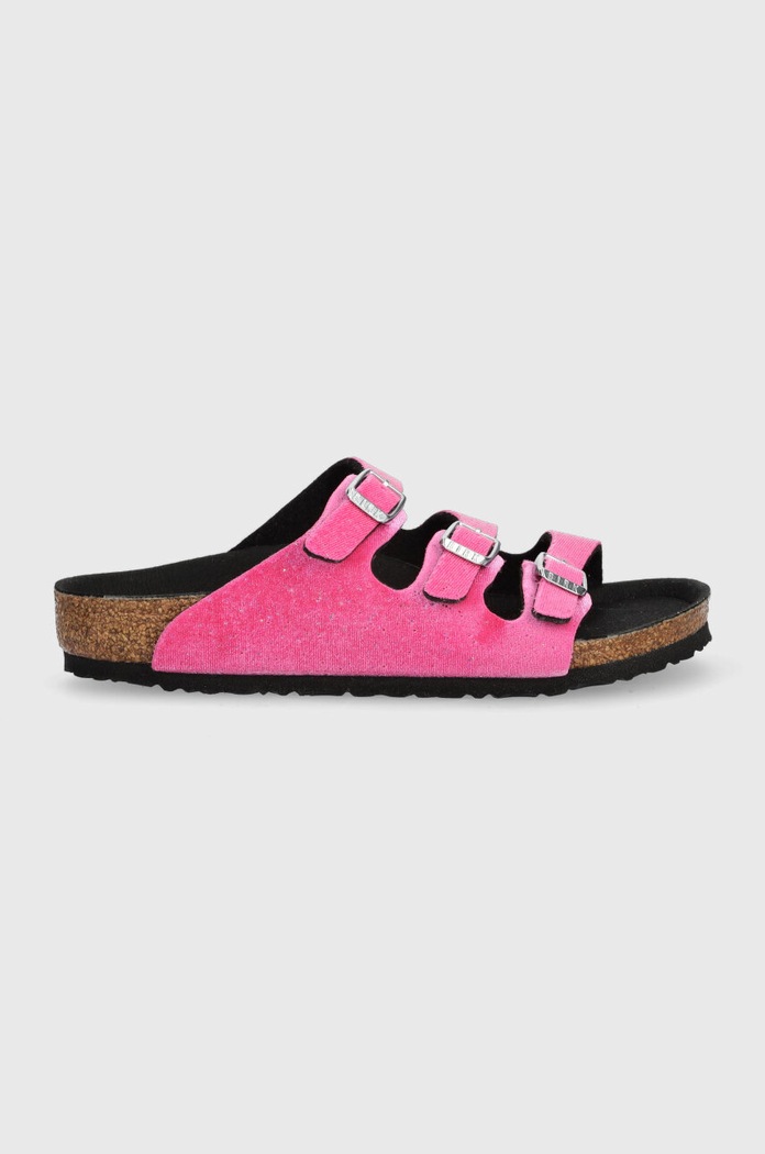 Dětské pantofle Birkenstock Florida Planet friendly fialová 1025182.26.35