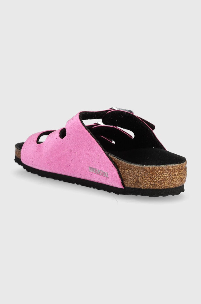 DÍVKA Dětské pantofle Birkenstock Florida 1025182.26.35 fialová