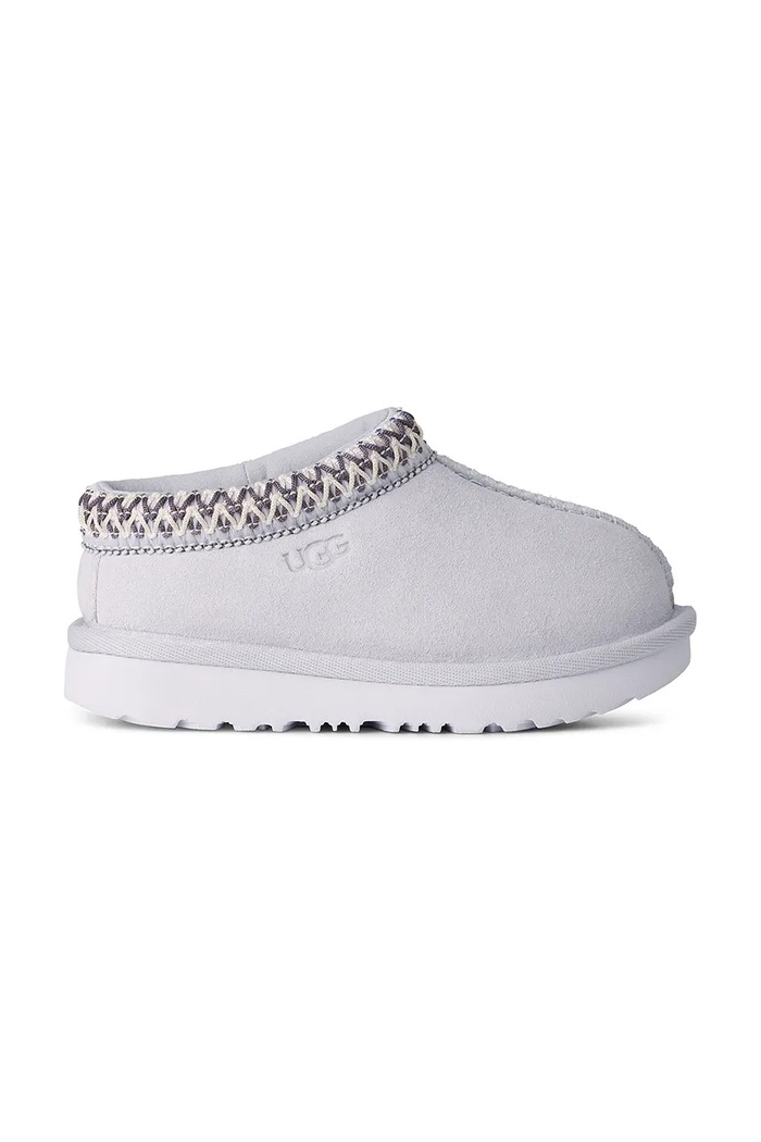 UGG papuče detské semišové T TASMAN II biela 1019066T