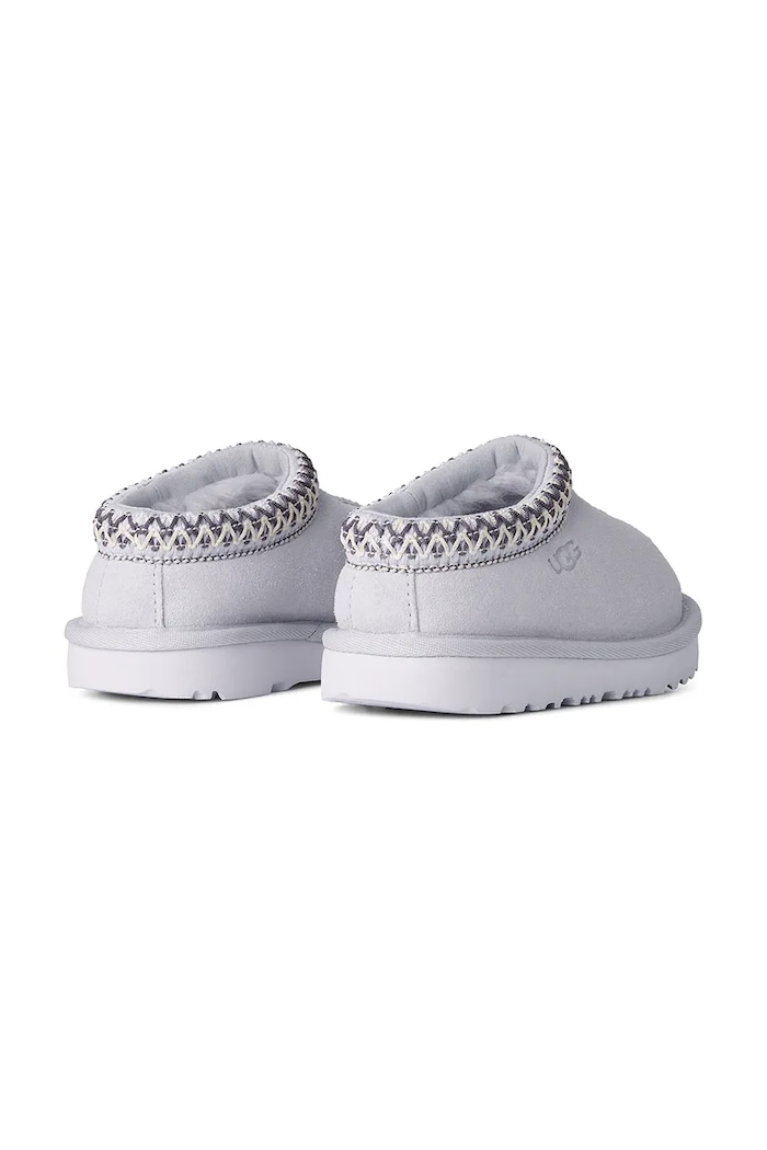Dievča UGG papuče detské semišové T TASMAN II 1019066T biela