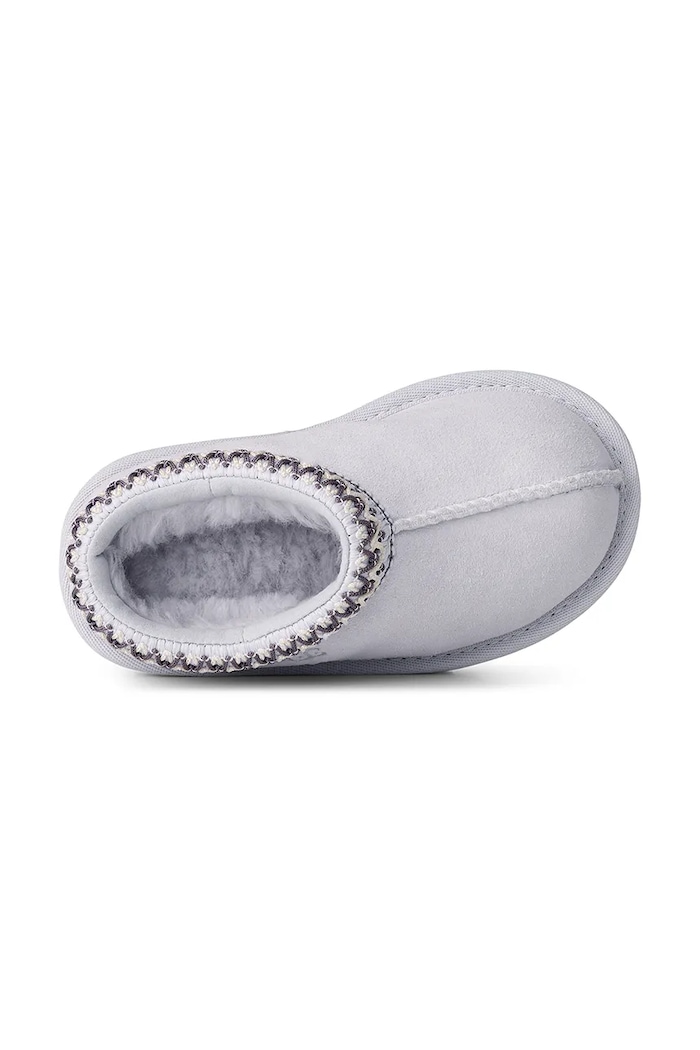UGG papuče detské semišové T TASMAN II 1019066T biela