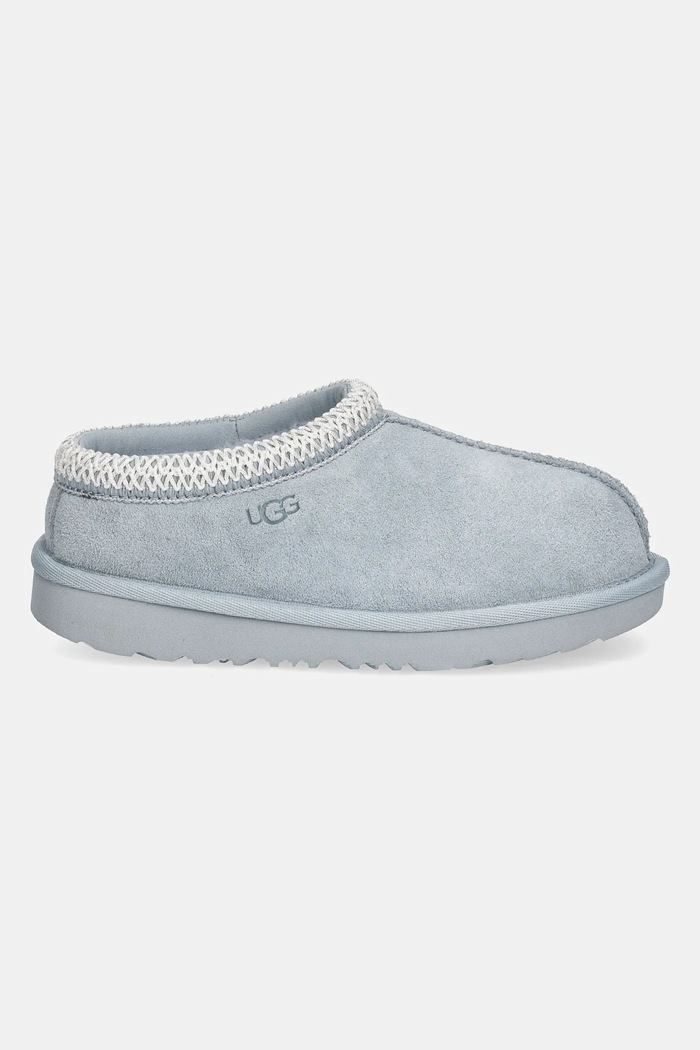 UGG пантофи за деца от велур T TASMAN II 1019066T син AA00