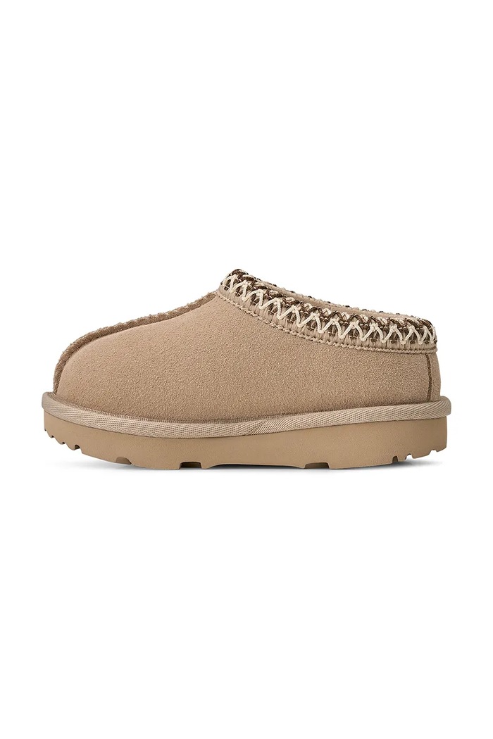 Kapcie dziecięce zamszowe TASMAN II UGG 1019066T beżowy