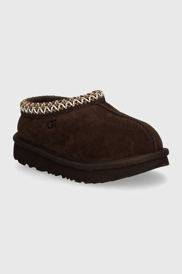 UGG papuče detské semišové T TASMAN II hnedá 1019066T