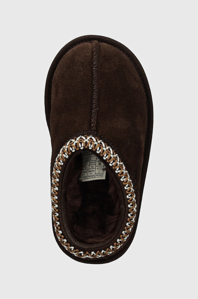 UGG papuče detské semišové T TASMAN II hnedá 1019066T