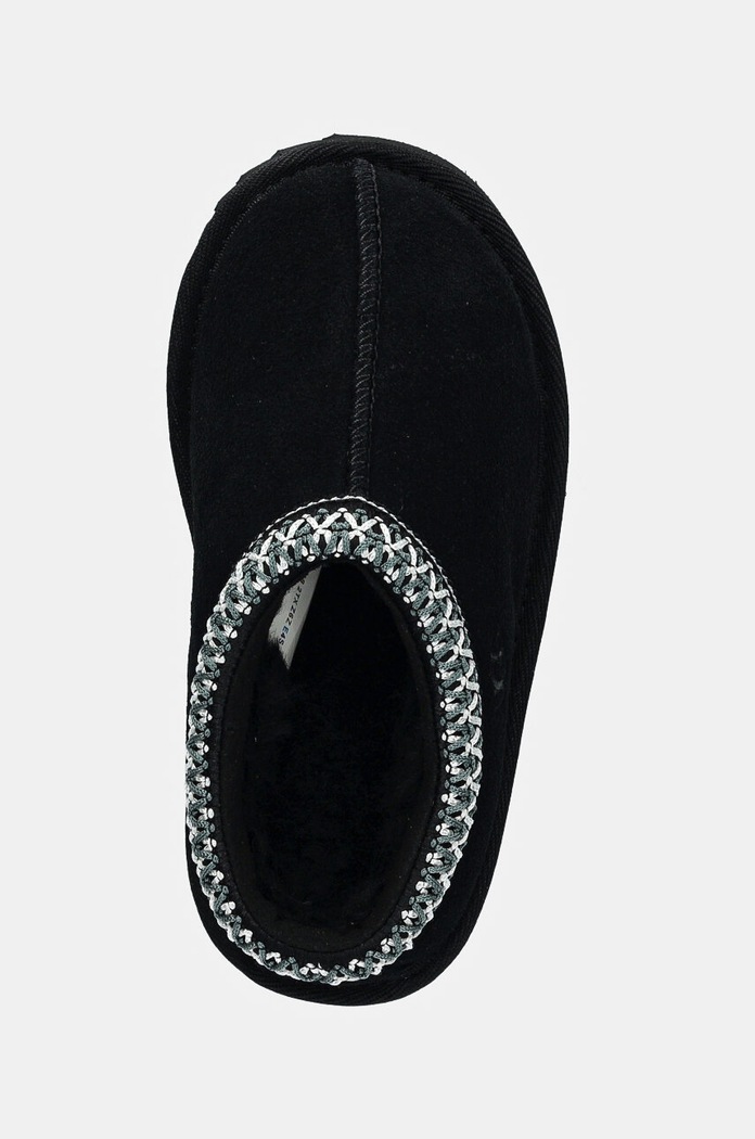 UGG papuče detské semišové T TASMAN II čierna 1019066T