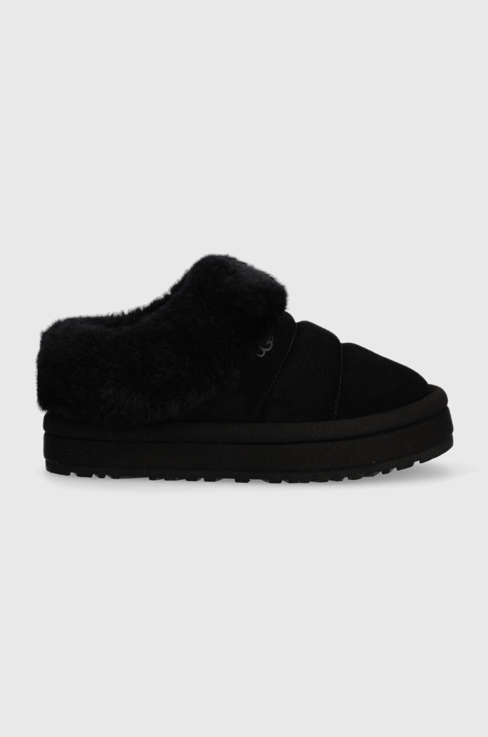 Велурени чехли UGG TAZZLITA черен 1143803K