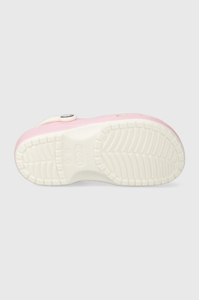 Crocs klapki dziecięce Glow In The Dark 209158.CROCS.GLOW.IN.TH różowy