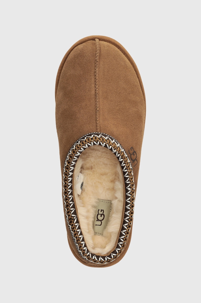 Παντόφλες σουέτ UGG Tasman καφέ 5950.CHE