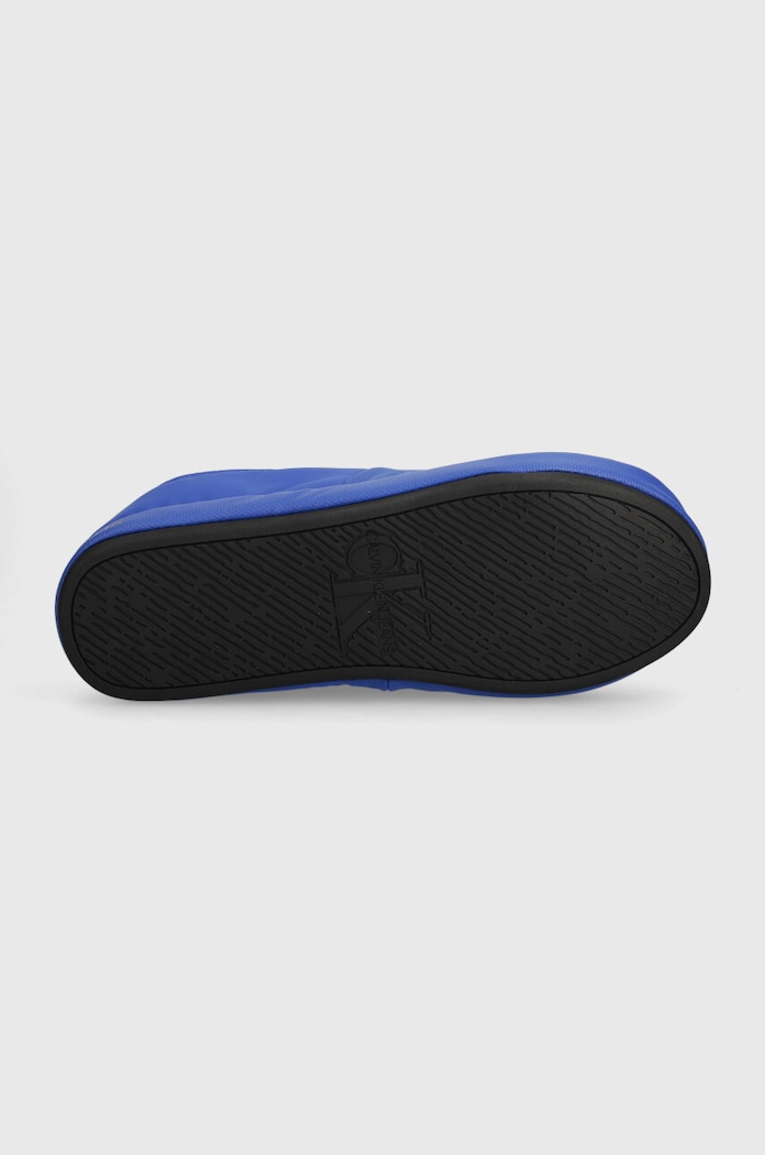 Calvin Klein Jeans kapcie HOME SLIPPER MONO YM0YM00840 niebieski
