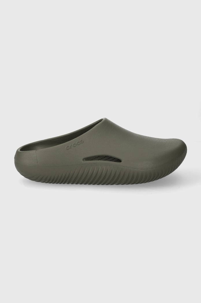 Παντόφλες Crocs φλατ πράσινο 208493