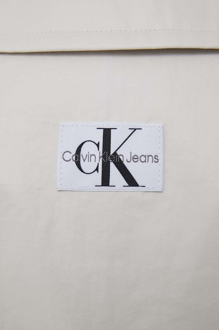 Trenčkot Calvin Klein Jeans J20J221389 béžová