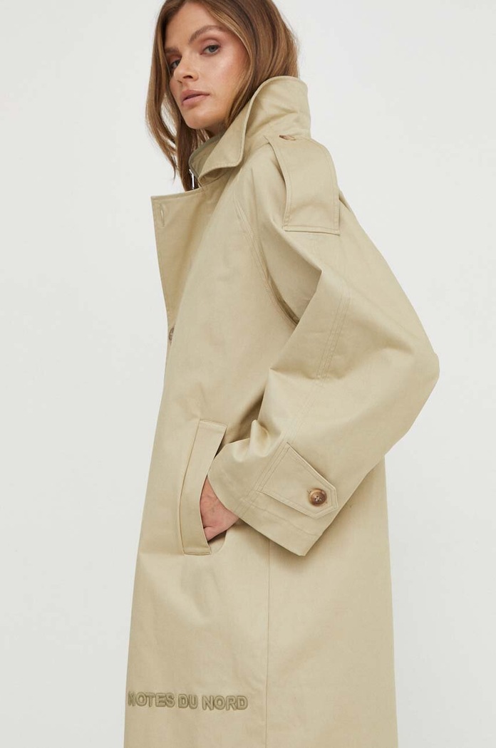 Notes du Nord trench 13285 verde AW23