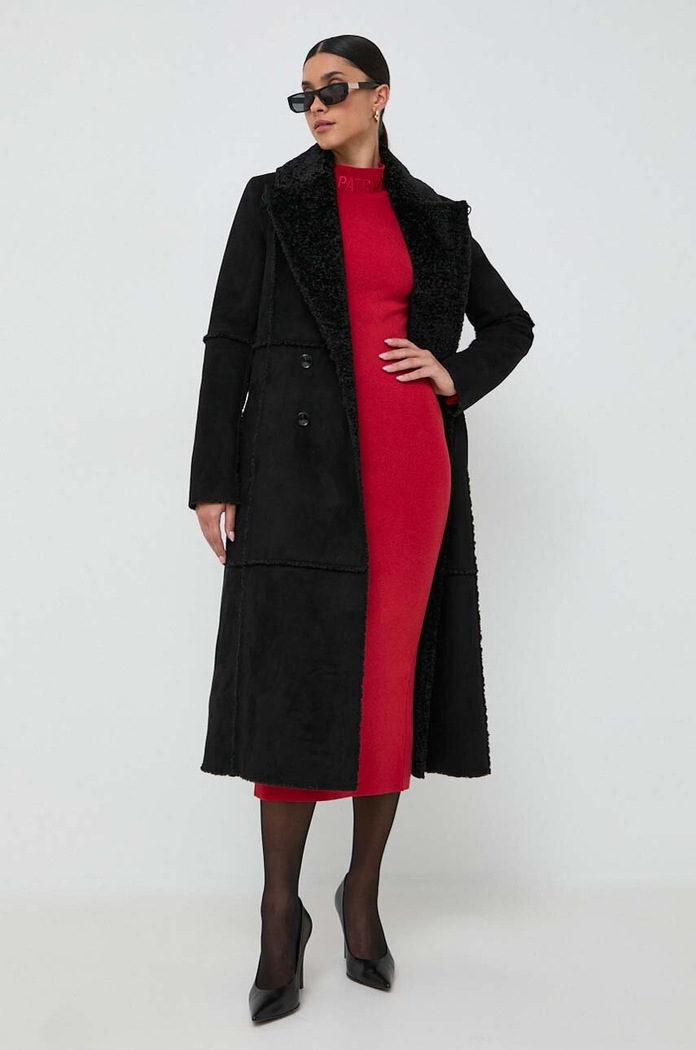 Patrizia Pepe kabát 2O0087.E012 fekete AW23