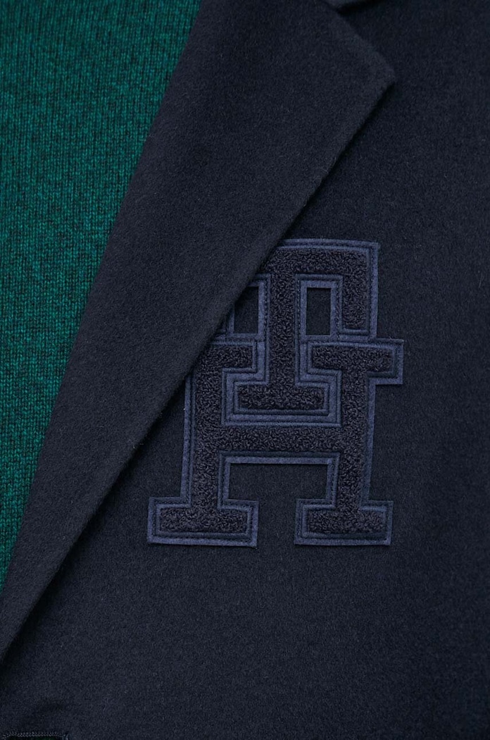 Vlněný kabát Tommy Hilfiger MW0MW32795