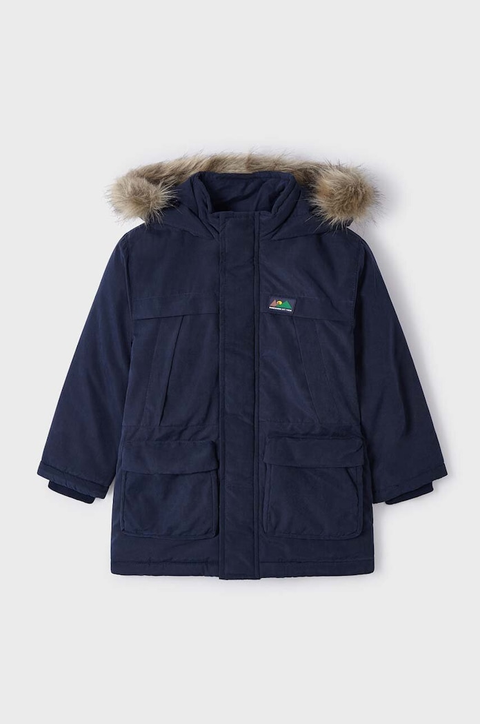 Mayoral parka foderato blu navy 4439.5E.Mini.9BYX