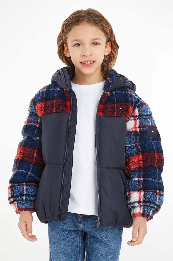 Tommy Hilfiger kurtka dziecięca pozostałe granatowy KB0KB08568.128.176.9BYX
