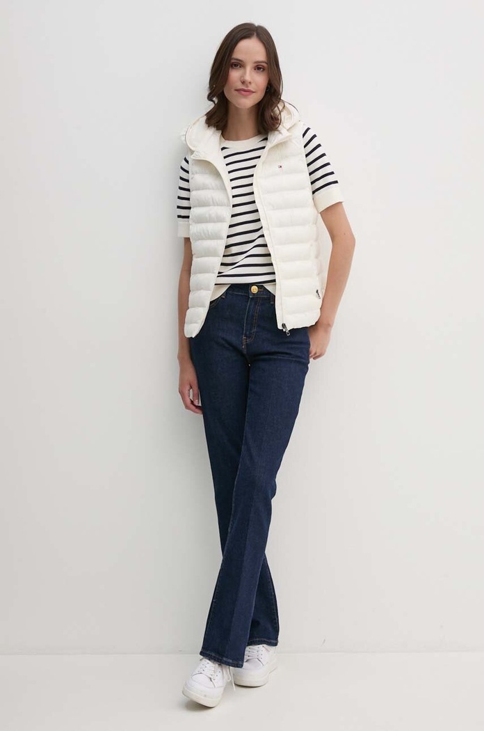 Αμάνικο μπουφάν Tommy Hilfiger WW0WW40779 μπεζ AW24