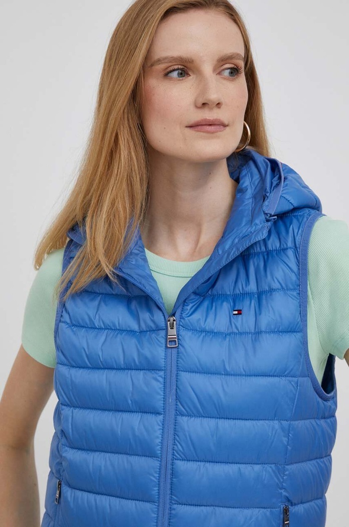 Αμάνικο μπουφάν Tommy Hilfiger μπλε WW0WW40779