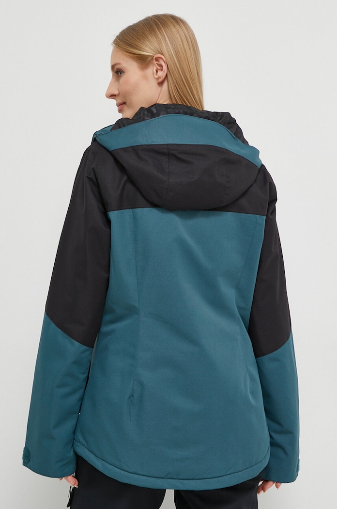Odzież Volcom kurtka narciarska H0452413.BSM zielony