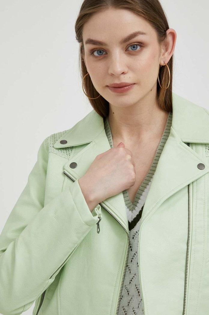Jakna Pepe Jeans bez tople podstave zelena PL402232.610