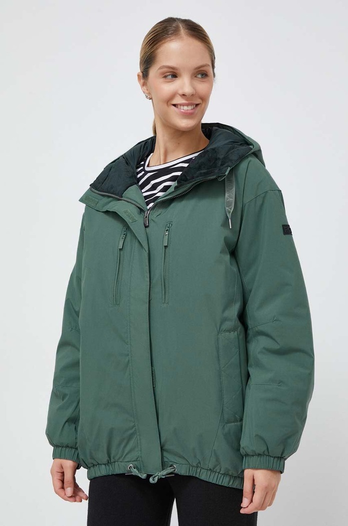Roxy geaca cu captuseala verde ERJJK03552