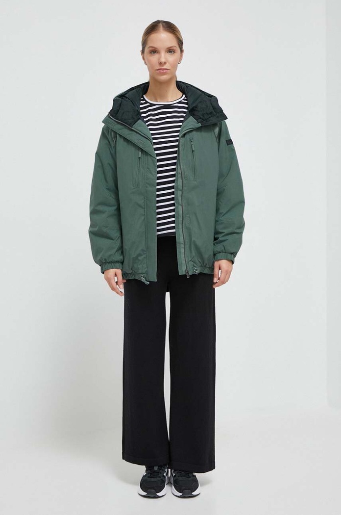 Roxy geaca ERJJK03552 verde AW23