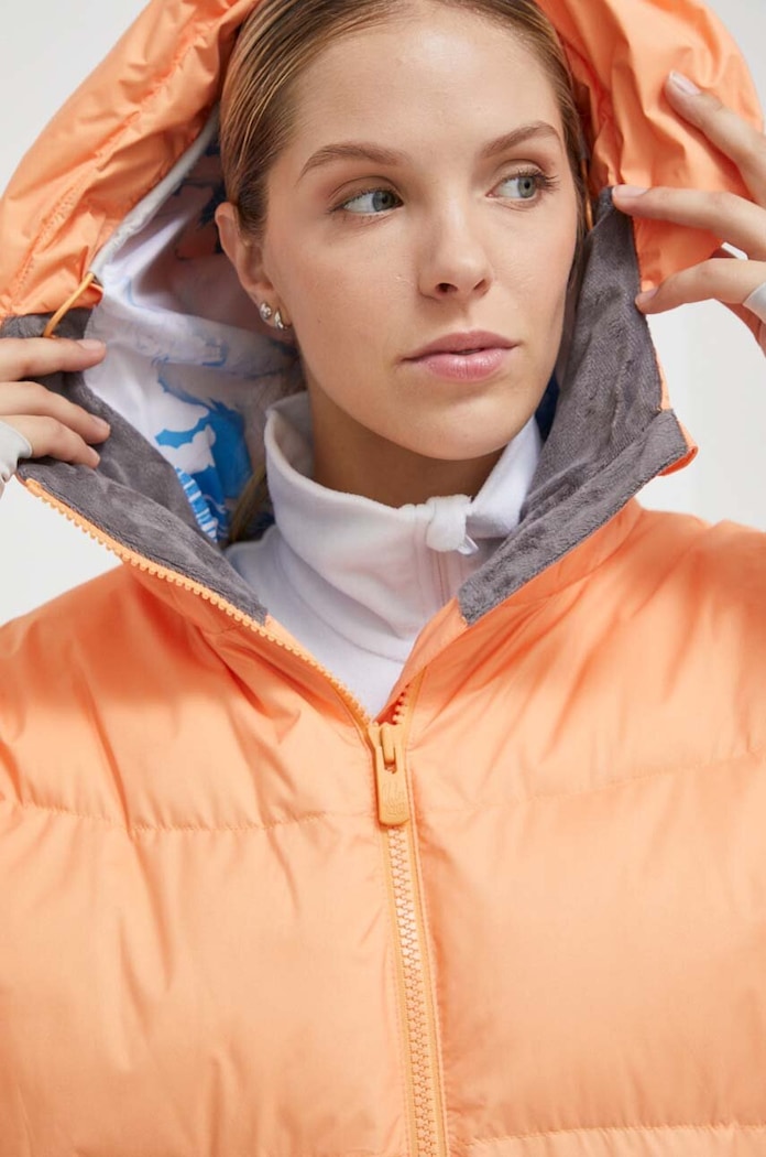 Îmbrăcăminte Roxy geaca x Chloe Kim ERJTJ03427 portocaliu