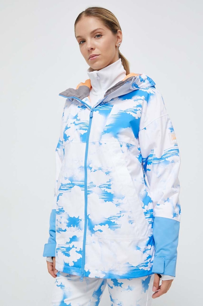 Roxy geaca x Chloe Kim Sporturi de iarnă albastru ERJTJ03414