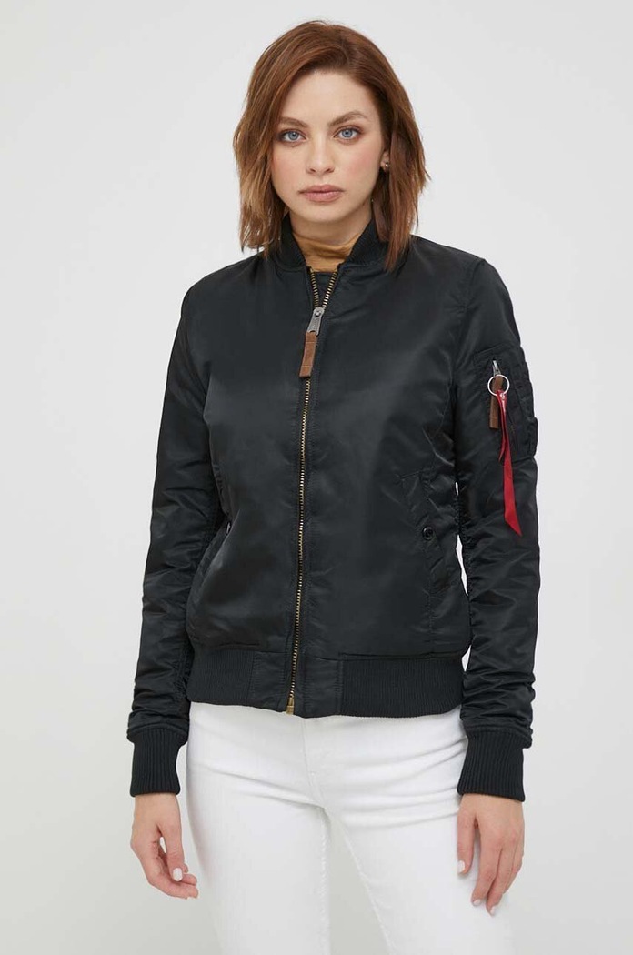 Alpha Industries kurtka bomber MA-1 VF 59 Wmn bez kaptura czarny 133009.03