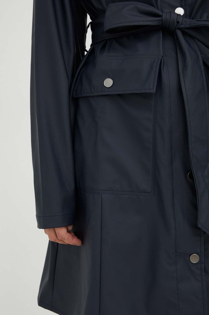 Rains kurtka przeciwdeszczowa 18130 Jackets 18130.47 granatowy