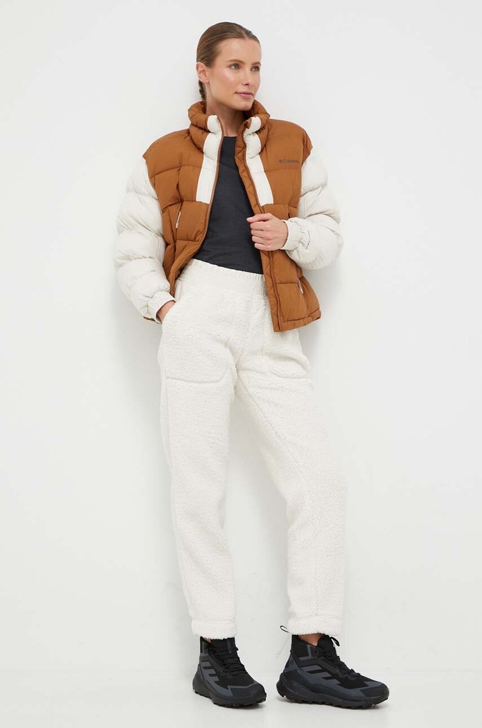 Μπουφάν Columbia 2051361 καφέ AW24