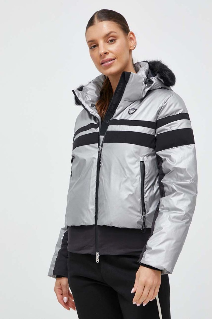EA7 Emporio Armani kurtka pozostałe srebrny 6RTG09.TNDFZ