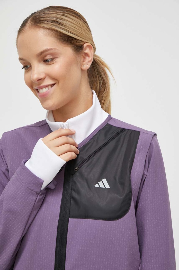 Běžecká bunda adidas Performance Ultimate Conquer the Elements COLD.RDY IM1916 fialová