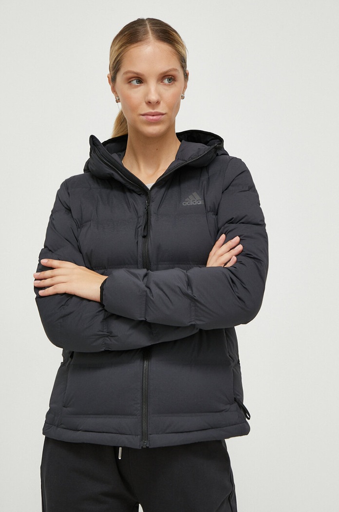 Pernata jakna adidas Planet friendly crna IK3172