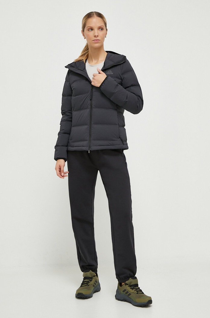 Pernata jakna adidas IK3172 crna AW23
